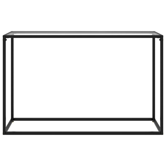 Mesa auxiliar de cristal templado transparente HKH