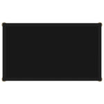 HKH Mesa de Apoio Vidro Temperado - Preto