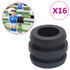 HKH Topes de futbolín para barras de 15,9/16 mm 16 unidades