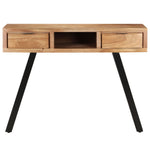 Escritorio Acacia de Madera Maciza con Bordes Vivos HKH