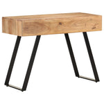 Escritorio Acacia de Madera Maciza con Bordes Vivos HKH