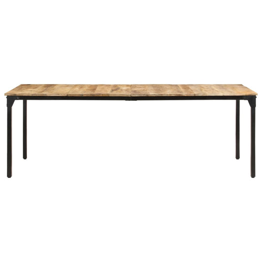 HKH Mesa de Jantar em Madeira Áspera de Mangueira