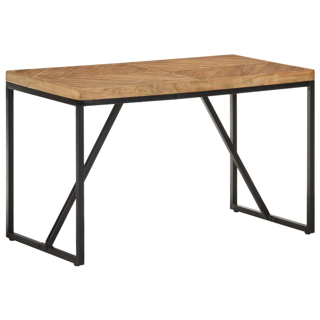 Mesa de comedor HKH de madera maciza de mango y acacia
