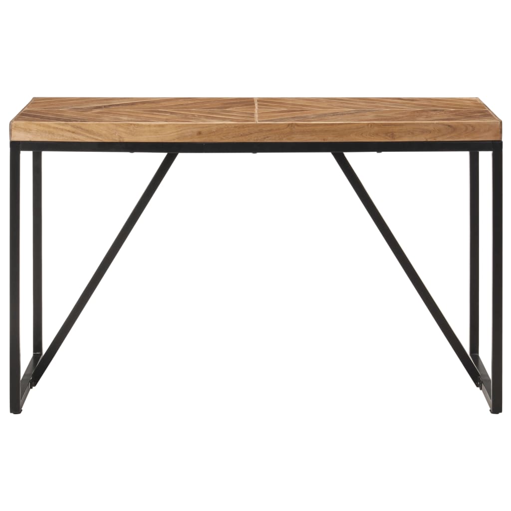 Mesa de comedor HKH de madera maciza de mango y acacia