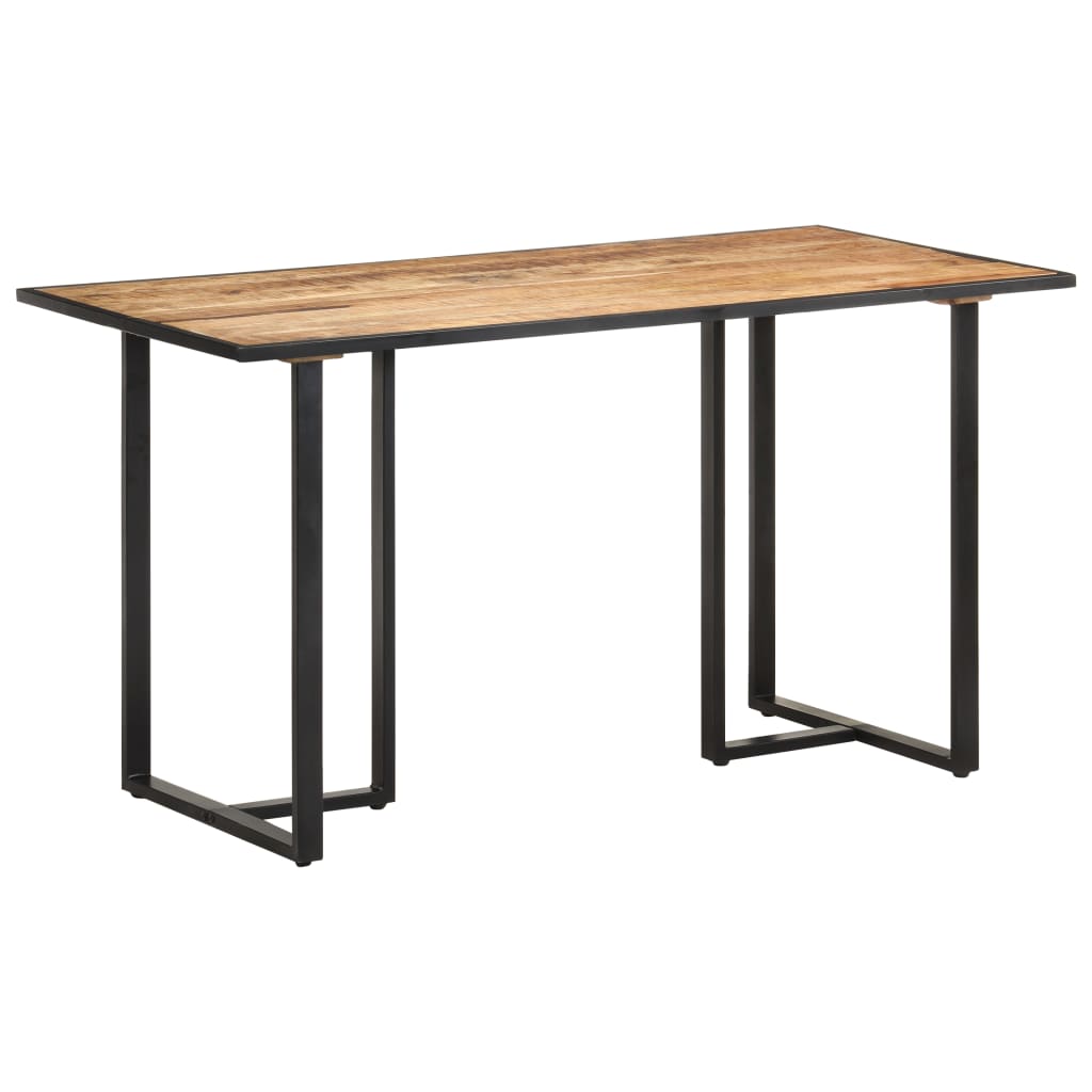 HKH Mesa de Comedor de Madera Aspera de Mango