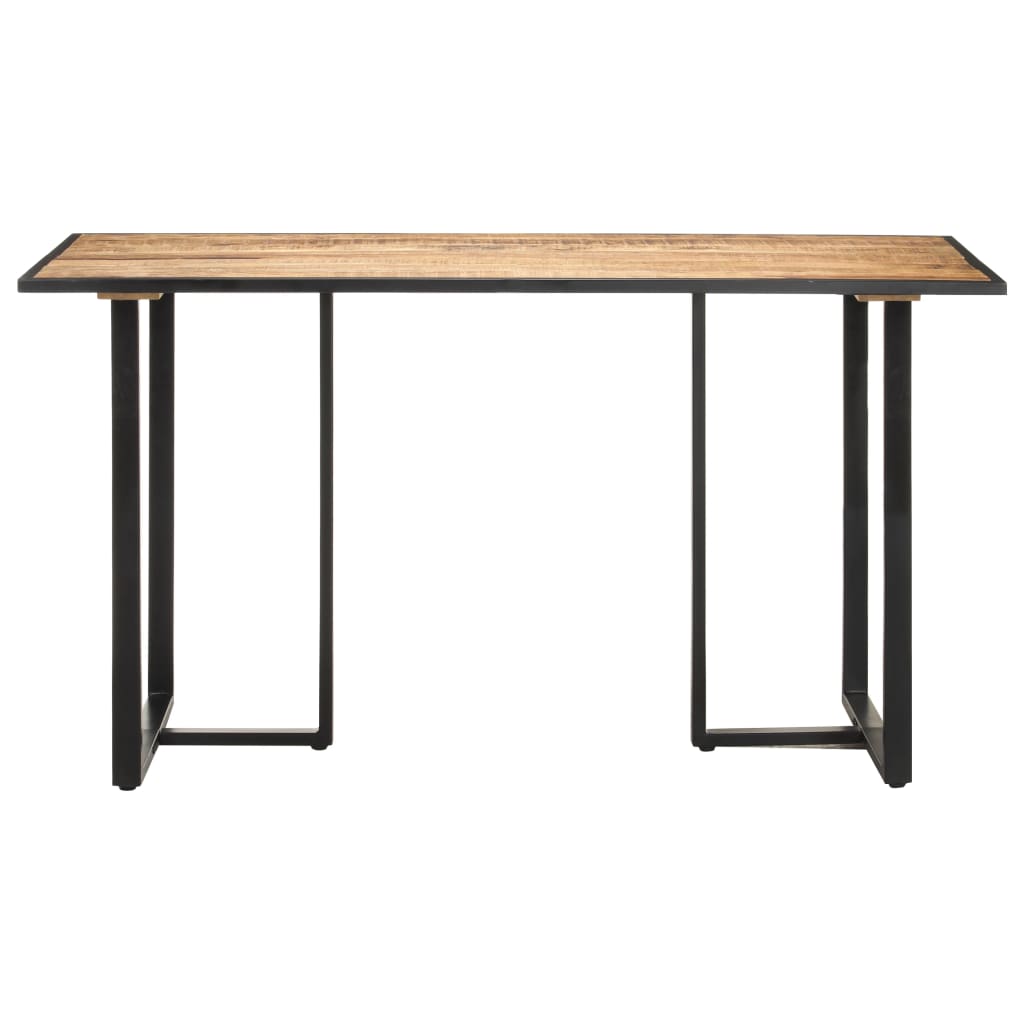 HKH Mesa de Comedor de Madera Aspera de Mango