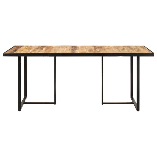 HKH Mesa de Jantar em Madeira Áspera de Mangueira