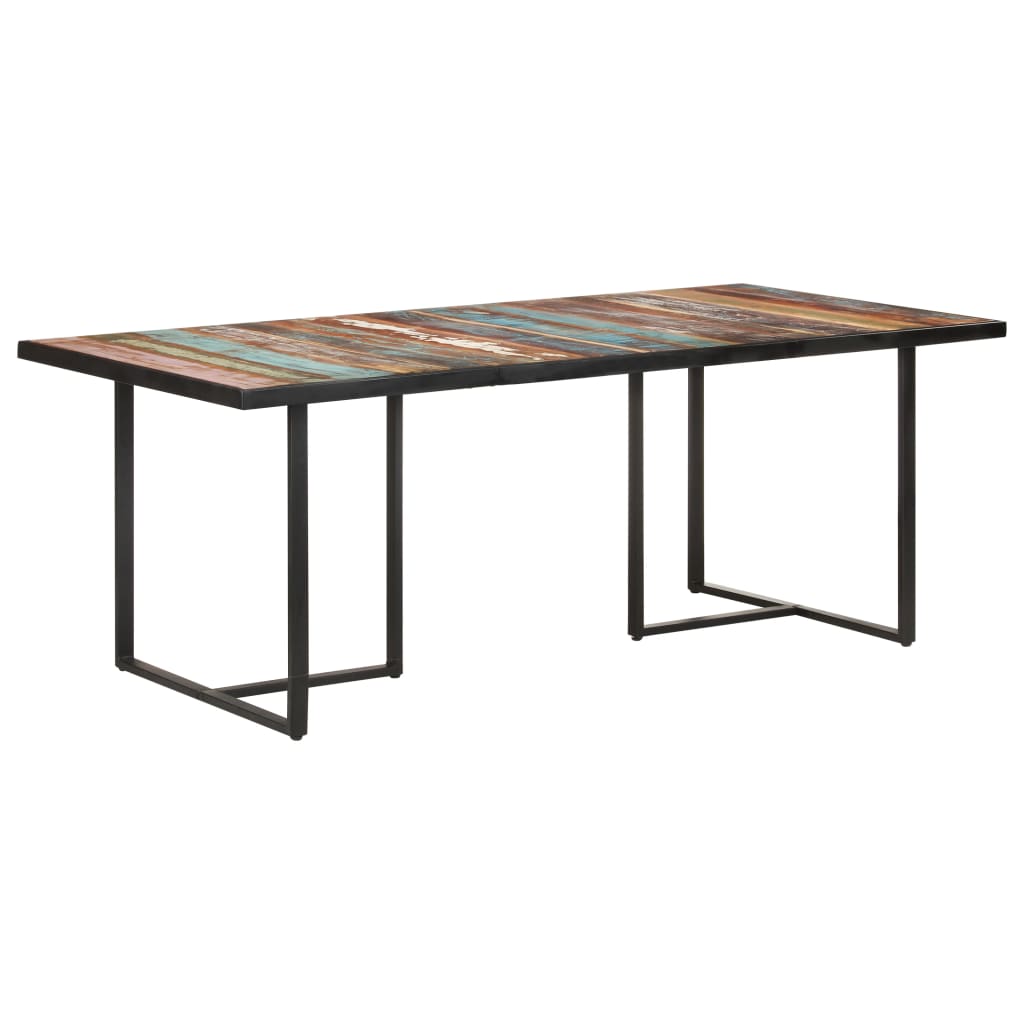 Mesa de comedor HKH de madera maciza recuperada