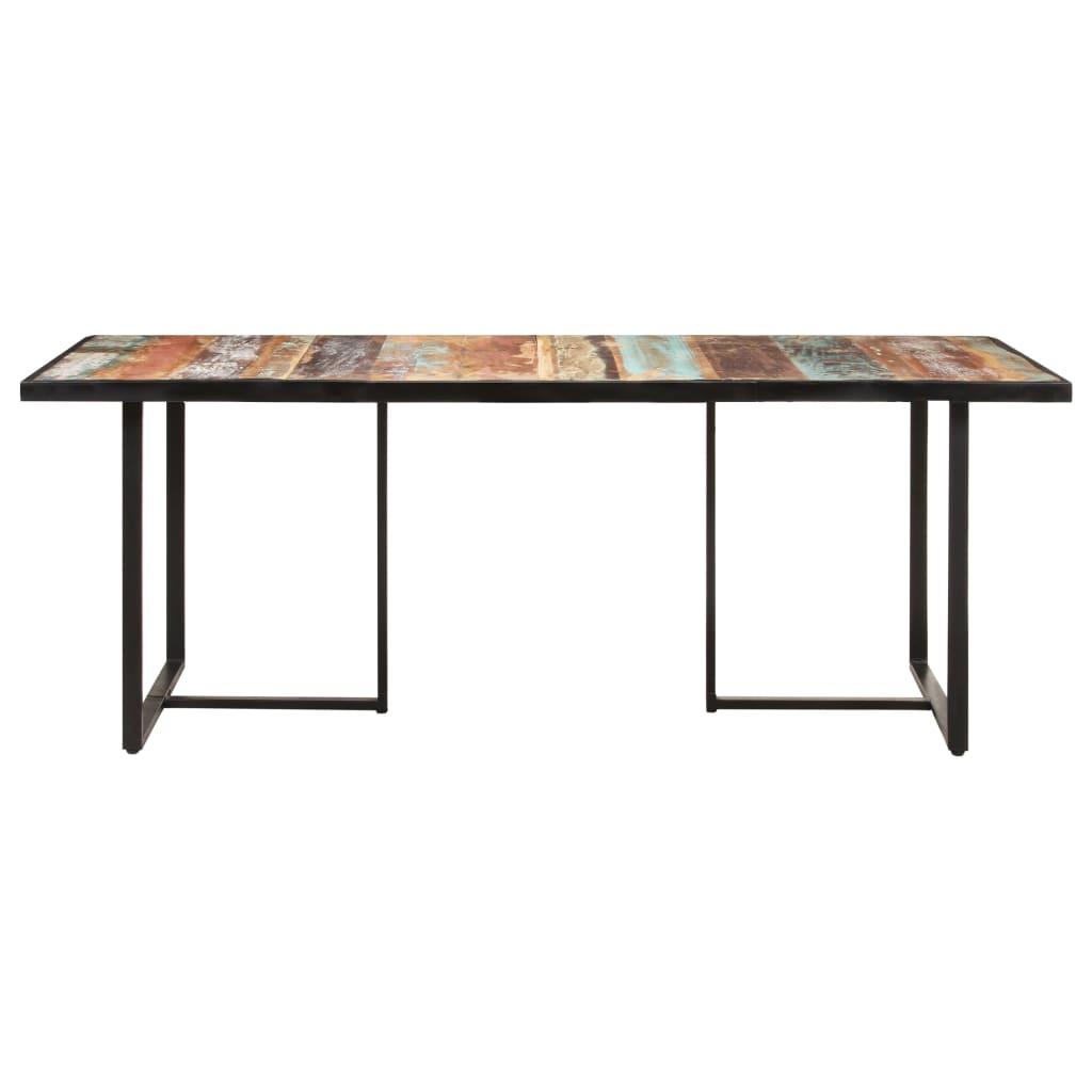 Mesa de comedor HKH de madera maciza recuperada