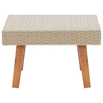 HKH Mesa de Centro para Jardim Vime Pe - Bege