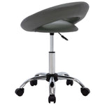 HKH Cadeira de Trabalho com Rodas em Couro Artificial - Cinzento