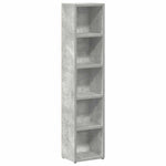 HKH Armarios CD 2 Piezas en Cemento - 21x16x93,5cm - Gris