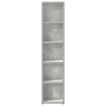 HKH Armarios CD 2 Piezas en Cemento - 21x16x93,5cm - Gris