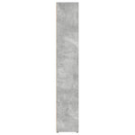 HKH Armarios CD 2 Piezas en Cemento - 21x16x93,5cm - Gris