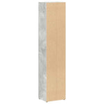 HKH Armarios CD 2 Piezas en Cemento - 21x16x93,5cm - Gris