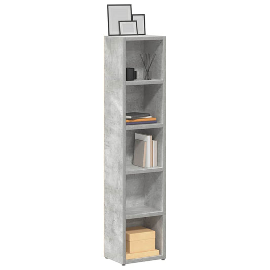 HKH Armários CD 2 Peças em Cimento - 21x16x93,5cm - Cinzento