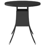 HKH 9 Pcs Conjunto Sofás P/ Jardim C/ Almofadões Vime Pe Cinzento - Cinzeto