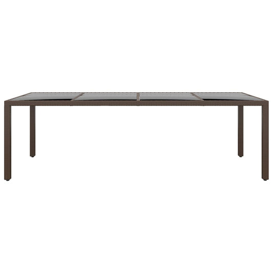 HKH 10 Pcs Conjunto de Sofás P/ Jardim com Almofadões Vime Pe - Bege