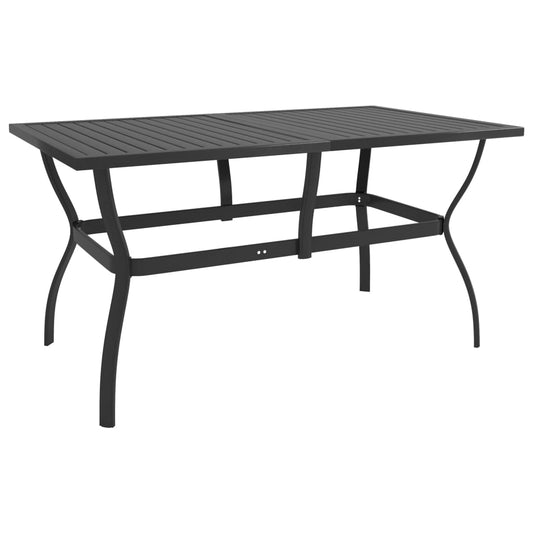 HKH Mesa de Jardim Aço - Antracite