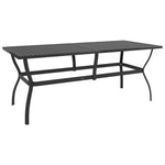 HKH Mesa de Jardim Aço - Antracite
