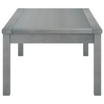 HKH Mesa de Centro 100x50x33 Cm Madeira de Acácia Maciça - Cinzento