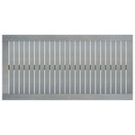 HKH Mesa de Centro 100x50x33 Cm Madeira de Acácia Maciça - Cinzento