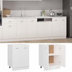 HKH Armario Bajo Lyon - 60x46x81,5cm - Blanco