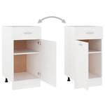 HKH Mueble Bajo C/ Cajones Lyon - Blanco