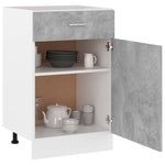 HKH Mueble Bajo C/ Cajones Lyon - Gris