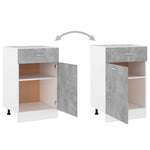 HKH Mueble Bajo C/ Cajones Lyon - Gris