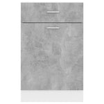 HKH Mueble Bajo C/ Cajones Lyon - Gris
