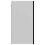 HKH Armário de Parede Lyon - 60x31x60 Cm - Preto