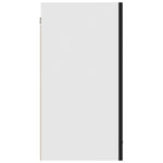 HKH Armario de Pared Lyon - 80x31x60 Cm - Negro