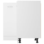 HKH Armário Inferior de Canto Lyon - 75,5x75,5x81,5cm - Branco