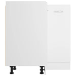 HKH Armário Inferior de Canto Lyon - 75,5x75,5x81,5cm - Branco