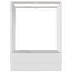 HKH Armario para Horno Riga - 60x46x81,5cm - Blanco