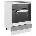 Mueble para horno Riga de HKH en cemento - Gris