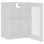 HKH Armário de Parede C/ em Vidro Lyon - 40x31x60 Cm - Branco