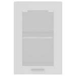 HKH Armário de Parede C/ em Vidro Lyon - 40x31x60 Cm - Branco