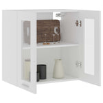 HKH Armario de Pared C/ Cristal Lyon - 60x31x60 Cm - Blanco