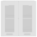 HKH Armario de Pared C/ Cristal Lyon - 60x31x60 Cm - Blanco