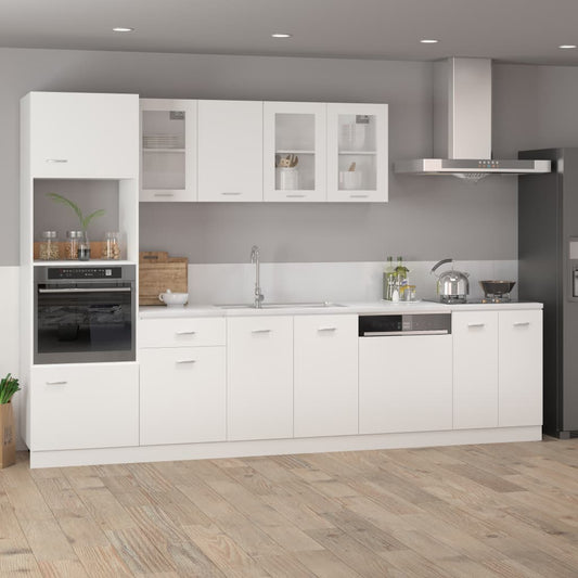 HKH Armário de Parede C/ em Vidro Lyon - 80x31x60 Cm - Branco