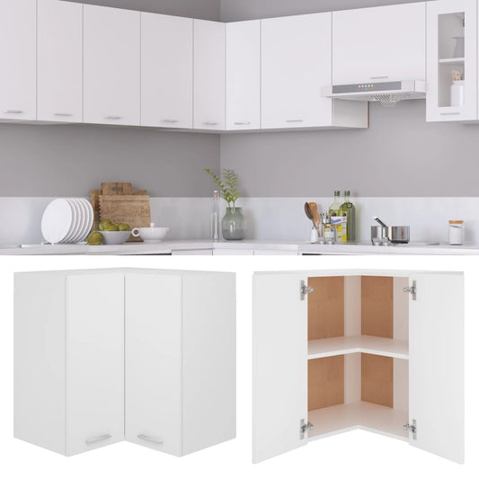 HKH Armário de Canto Parede Lyon - 57x57x60 Cm - Branco