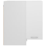 HKH Armário de Canto Parede Lyon - 57x57x60 Cm - Branco