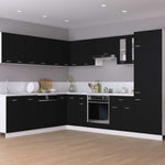 HKH Armário para Frigorífico Lyon - 60x57x207cm - Preto