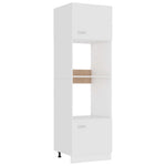 HKH Armário para Micro - Ondas Lyon - 60x57x207 Cm - Branco