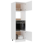 HKH Armário para Micro - Ondas Lyon - 60x57x207 Cm - Branco