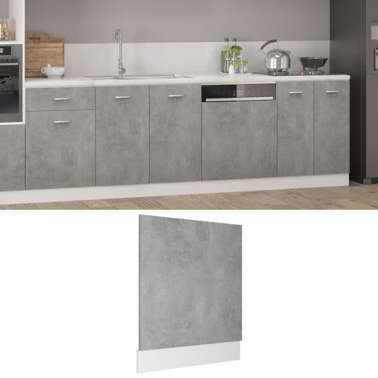 HKH Painel Máquina Lavar Louça Lyon - Cinzento