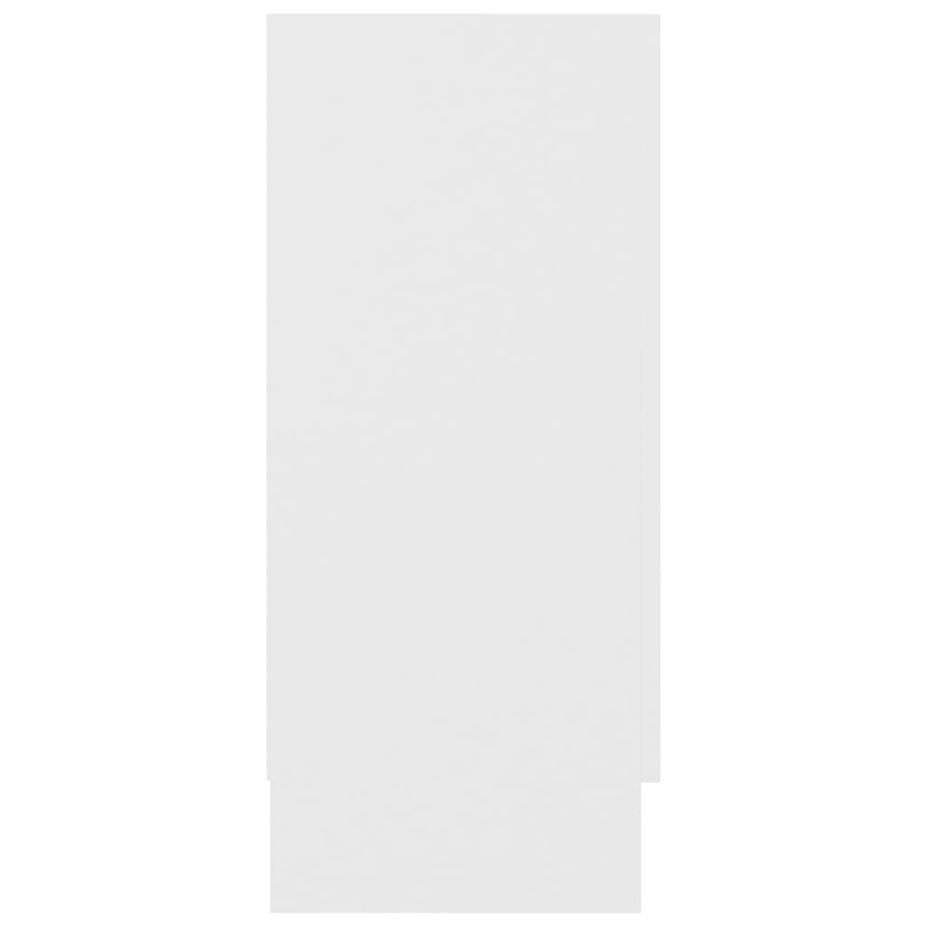 HKH Aparador Moderno de derivados de Madera, Mdf 120 X 30,5 X 70 Cm - Blanco