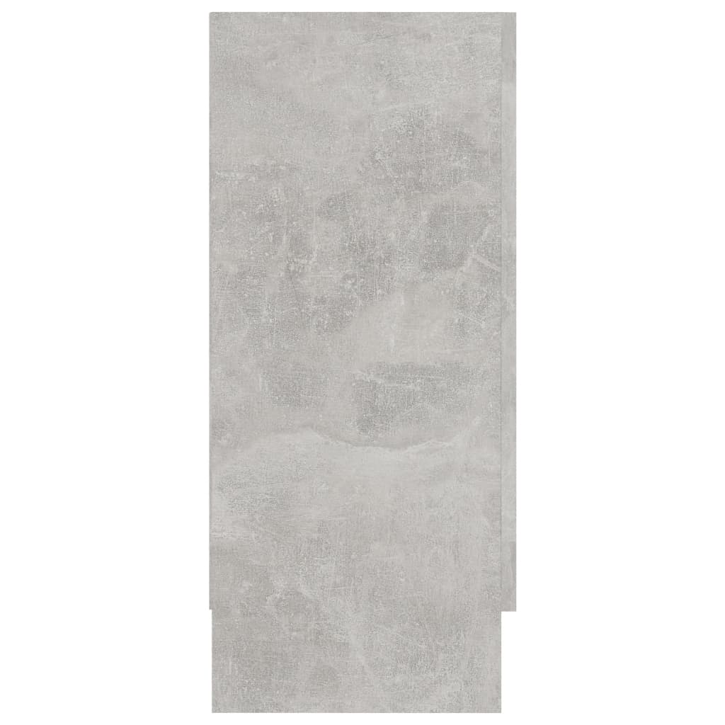 Aparador Moderno HKH en derivados de madera, MDF 120 X 30,5 X 70 Cm - Gris Cemento